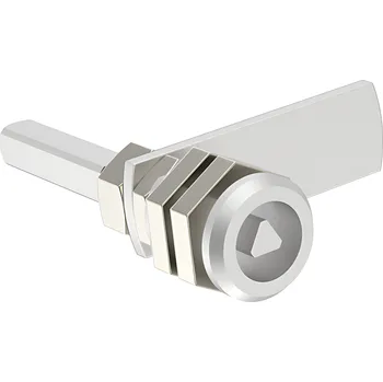 Stavební profil Alusic Dveřní zámek otočný, na kličku, z oceli