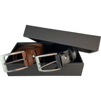Opasek PENNY BELTS Double set kožených opasků 504-60 a 504-48 - 100 cm
