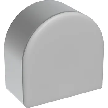 Stavební profil Alusic Záslepka profilu AC 45-8, 45x45, kulatá, šedá