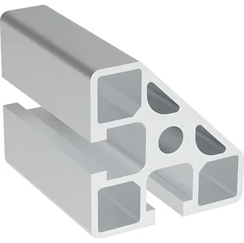 Stavební profil Alusic Hliníkový profil AC 45-8, 45x45, zkosený