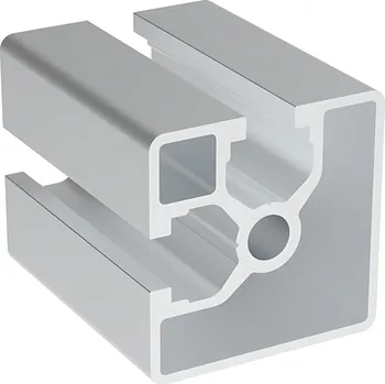 Stavební profil Alusic Hliníkový profil AC 40-8, 40x40, se 2 drážkami