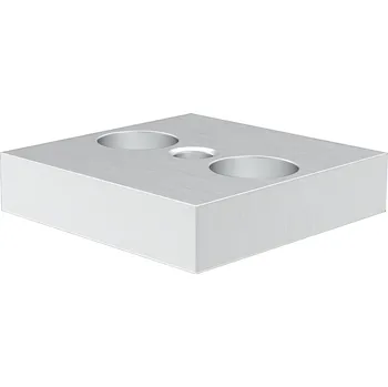 Stavební profil Alusic Fixační deska AC 45-8, 45x45, pro 2 profily 18,5x45