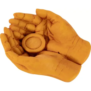 Vonná tyčinka Stojánek na vonné tyčinky Ruce - žlutý, Sittar.cz