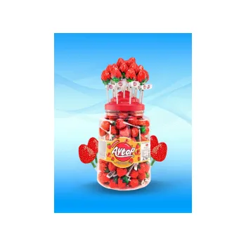 Bonbon AYTOP lízátko 14g jahoda