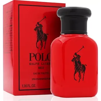 Pánský parfém Ralph Lauren Polo Red toaletní voda pro muže 40 ml + Prodloužená možnost vrácení zboží do 30 dnů.