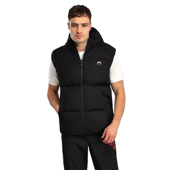 Pánský bomber Venum Attack Urban Gi Down Jackets Sleeveles - Black Velikost: L