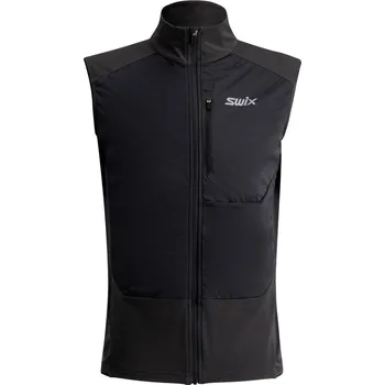 Pánská běžkařská vesta Swix Focus Warm Vest M velikost - textil L