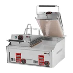 REDFOX Elektrická grilovací deska hladká durable chrom