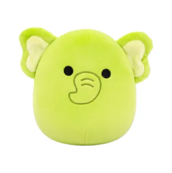 plyšák SQUISHMALLOWS Zelený slon - Franky, 13 cm