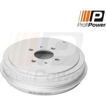 Brzdový buben Brzdový buben, 6B2012