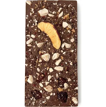 Čokoláda Choklid Slaná mandle, chilli & švestka - Mléčná čokoláda