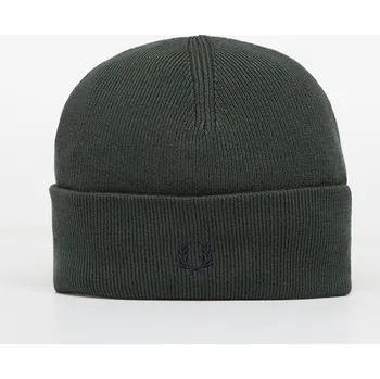 Čepice Čepice FRED PERRY Classic Beanie Court Green/ Navy Universal