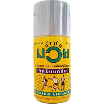 Tělová kosmetika Thajský olej Namman Muay 120 ml Barva: Žlutá