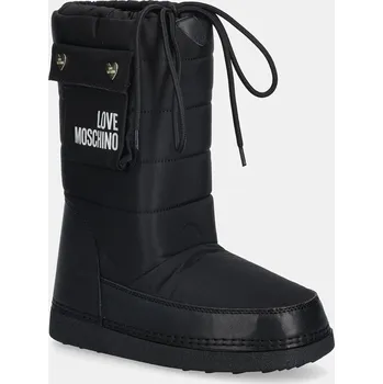 Dámská zimní obuv Sněhule Love Moschino černá barva, JA24452G0NISL000 99X, EUR 35/36
