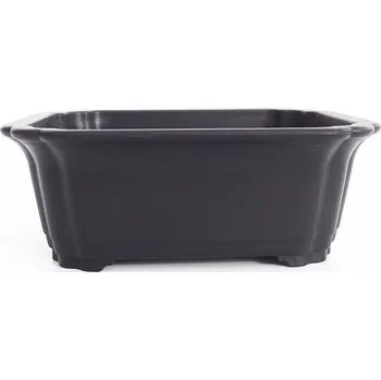 Truhlík Miska plast MP-17 - 24 x 18,5 x 8,5 cm barva černá