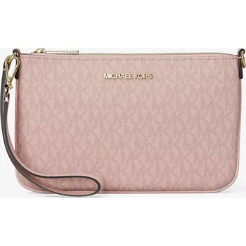 Peněženka MICHAEL KORS dámská velká peněženka, psaníčko Jet Set růžová