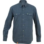 košile pánská WARMPEACE MESA, mallard blue/grey - XL