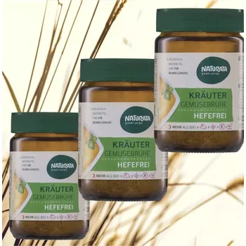 Koření Zeleninový Bio bujón bylinkový bez droždí 3x200 g Naturata