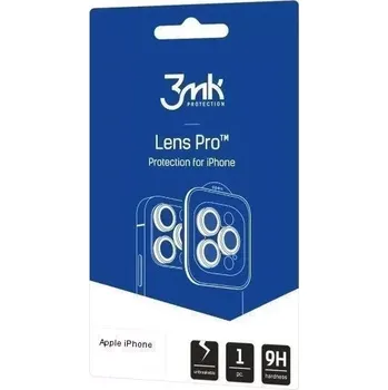 Autolékárnička 3mk Lens Protection Pro skla na fotoaparát Apple iPhone 16/16 Plus černá