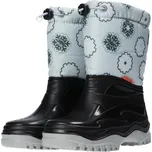 Dětské zimní sněhule Demar PICO vločky šedá Velikost: 32/33