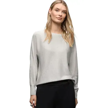 Dámský svetr Dámský svetřík s třpytem Street One 303623 stříbrná velikost 40