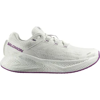 Pánská běžecká obuv Pánská běžecká obuv Salomon Aero Glide 3 White/White/Willowherb UK 8