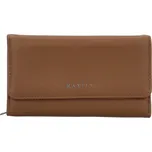Stylová dámská koženková peněženka MaxFly Ennio, hnědá