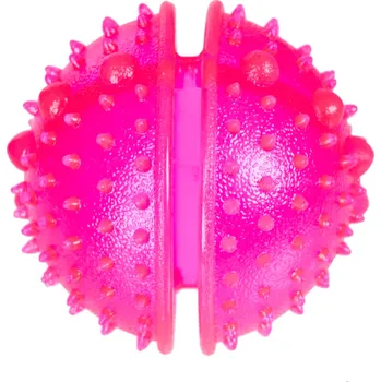 Hračka pro psa Rukka gelový míček, růžový velikost S: Ø 6,5 cm