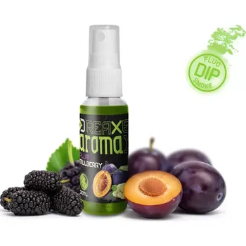 Návnadové aroma DELPHIN Dipovací sprej AromaX 30ml Švestka - moruše (DELPHIN Dipovací sprej AromaX 30ml Švestka - moruše)