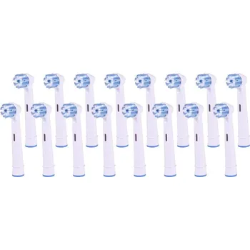 Náhradní hlavice k elektrickému kartáčku KOMA NK11 - Sada 16ks náhradních hlavic kompatibilních s kartáčky Braun Oral-B Sensi Ultrathin EB60A