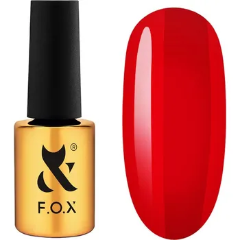 Lak na nehty F.O.X - gel lak Lipstick Collection 002, 7 ml
