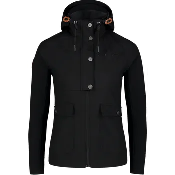 Dámská softshellová bunda Černá dámská nepromokavá lehká softshellová bunda LIGHT-HEARTED - 38