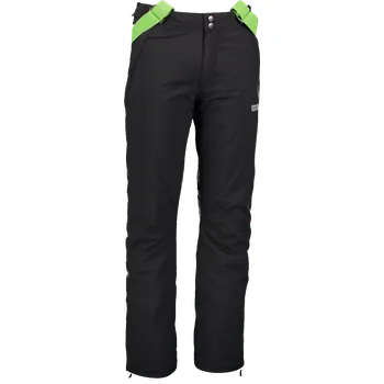Snowboardové kalhoty Černé pánské lyžařské kalhoty SLASH - XS
