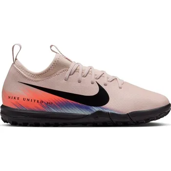 Kopačky Nike Zoom Mercurial Vapor 16 Academy Juniors Astro Turf Football Boots Pink/Blue 4 (36.5)