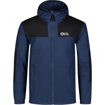 Tmavě modrá pánská lehká jarní bunda ADVENTURER - S