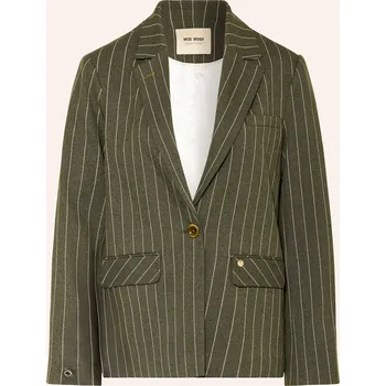 Mos Mosh Dámské Sako Mmelly Pria, zelená / bílá / olivová, 40
