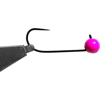 Umělá nástraha Jigovky.cz JigovkyCZ Jigové Hlavičky HD Barbless Pink #8 5ks Hmotnost: 2g, Velikost háčku: #8