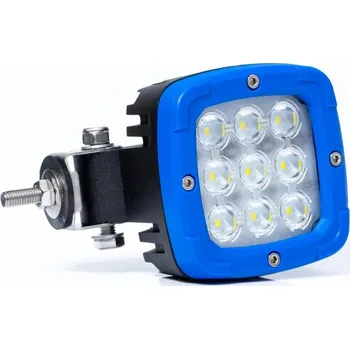 Osvětlení automobilu Pracovní světlo FT-036 9 LED 2800 lm, modrý kryt, FRISTOM