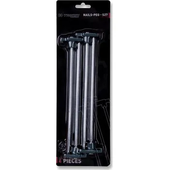 Stan sada kolíků TRIMM NAILS-PEG - S27 silver - sada 4 ks