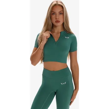 Dámské tričko Exalted Aura se zipem zelená XXS