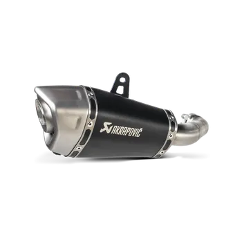 Výfuk pro motocykl Akrapovič S-H125SO4-ASZTBL Slip-On Line Black Titanium Honda MSX 125/Grom (21-24)
