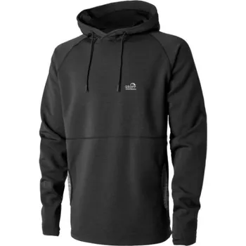 Rybářské oblečení Geoff Anderson Mikina s Kapucí WizWool 335 Černá - XXXL