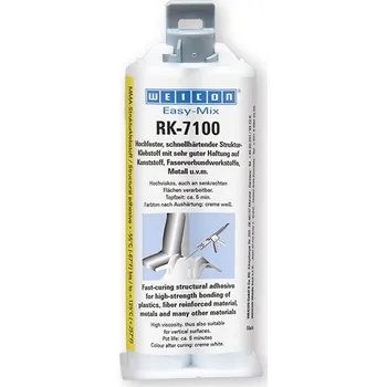 Průmyslové lepidlo WEICON Easy-Mix RK-7100 50ml - bílá
