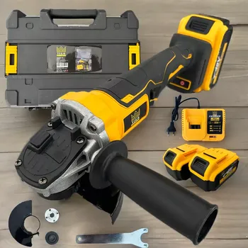 úhlová bruska AKU úhlová bruska T-66 21V + náhradní baterie