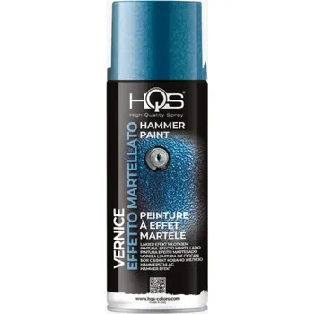 Barva ve spreji Barva ve spreji kladívkový efekt HQS světle modrá 400ml