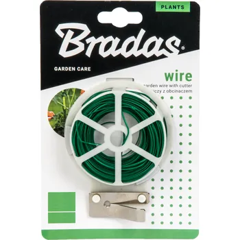 Příslušenství pro plot BRADAS Zahradní drát vázací na rostliny 20m