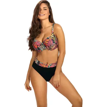 Dámské plavky Dámské dvoudílné plavky PALERMO 3 S940PA3 - Self černá- MIX barev 48E