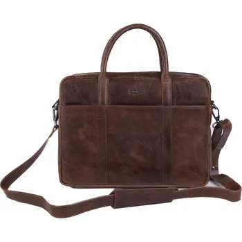 SEGALI Pánská kožená taška, chestnut