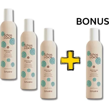 Stylingový přípravek AKCE: 3+1 Echos Look BodyVolume Mousse - objemová pěna se střední fixací, 400 ml