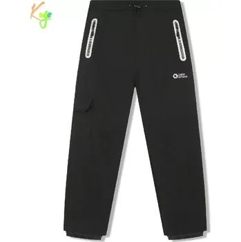 Dětská móda Dětské softshellové kalhoty zateplené Kugo HK5066 černé